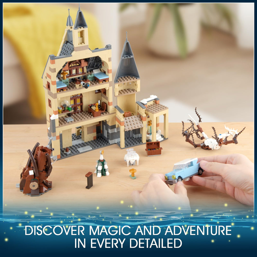 Vziimo Magic Clock Tower Building Set display-stand offers elegant desk decor and conversation starter.
