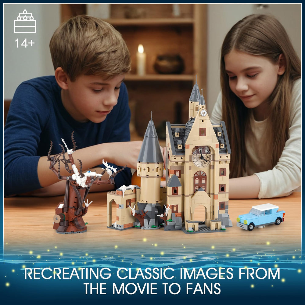 Vziimo Magic Clock Tower Building Set gift-packaging ready for birthdays or holidays.