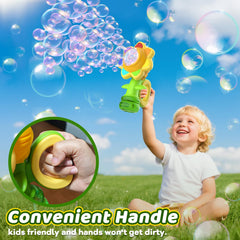 WABALLO sealed bubble solution bottle prevents leaks during play