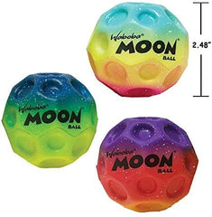 Waboba Moon Ball suitable for ages 5 and up.