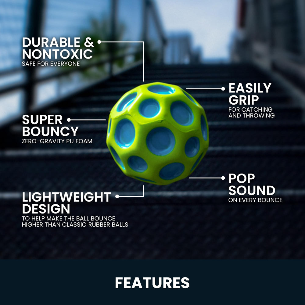 Waboba Moon Ball Gradient easy grip for catching and coordination