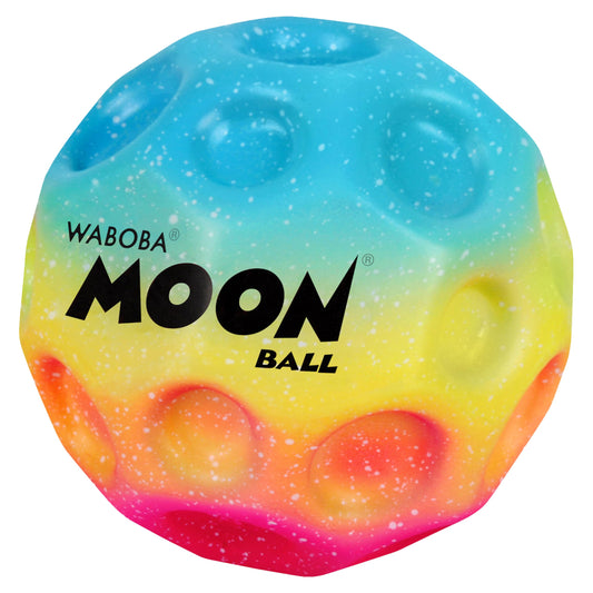 Waboba Moon Ball Gradient high-bounce close-up for extreme play
