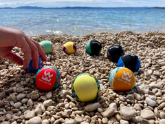 Waboba Original Water Bouncing Ball three-layer design keeps it afloat