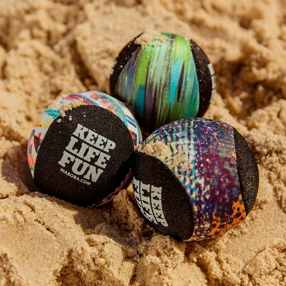 Waboba Pro's compact size fits easily in beach bags for on-the-go fun.
