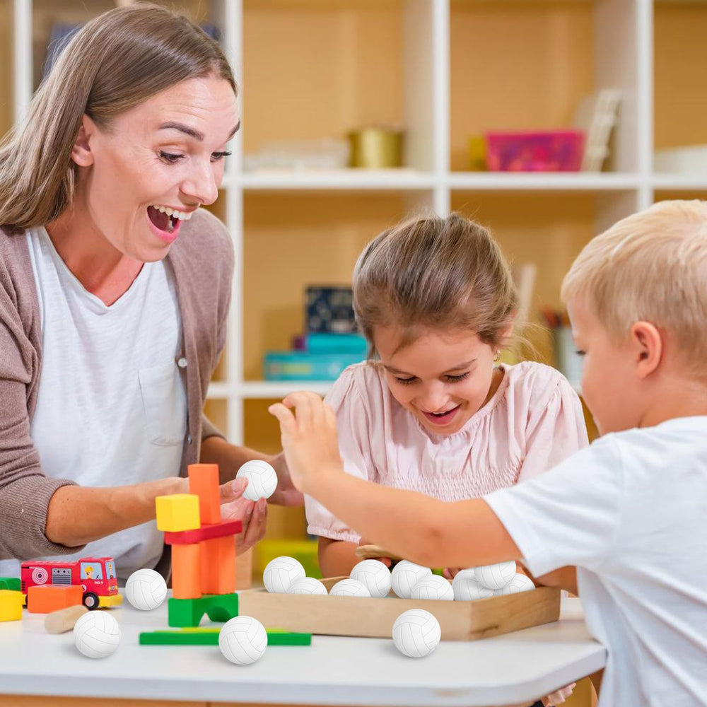 Waenerec foam volleyball stress ball, soft squeeze for calm sensory moments.