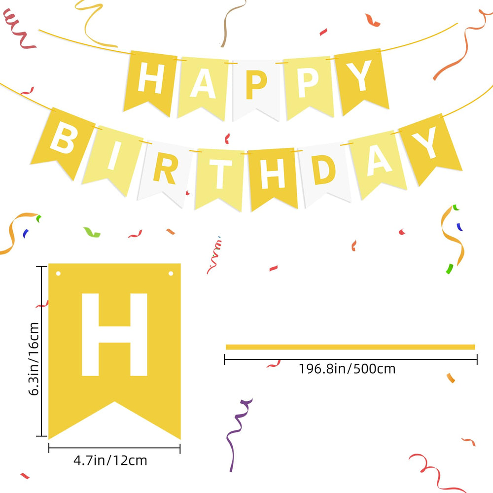 Waenerec yellow banner packaged flat for compact storage.