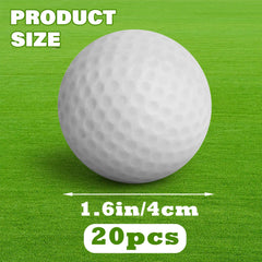 Waenerec mini golf ball squeeze in hand demonstrates portable stress relief on the go.