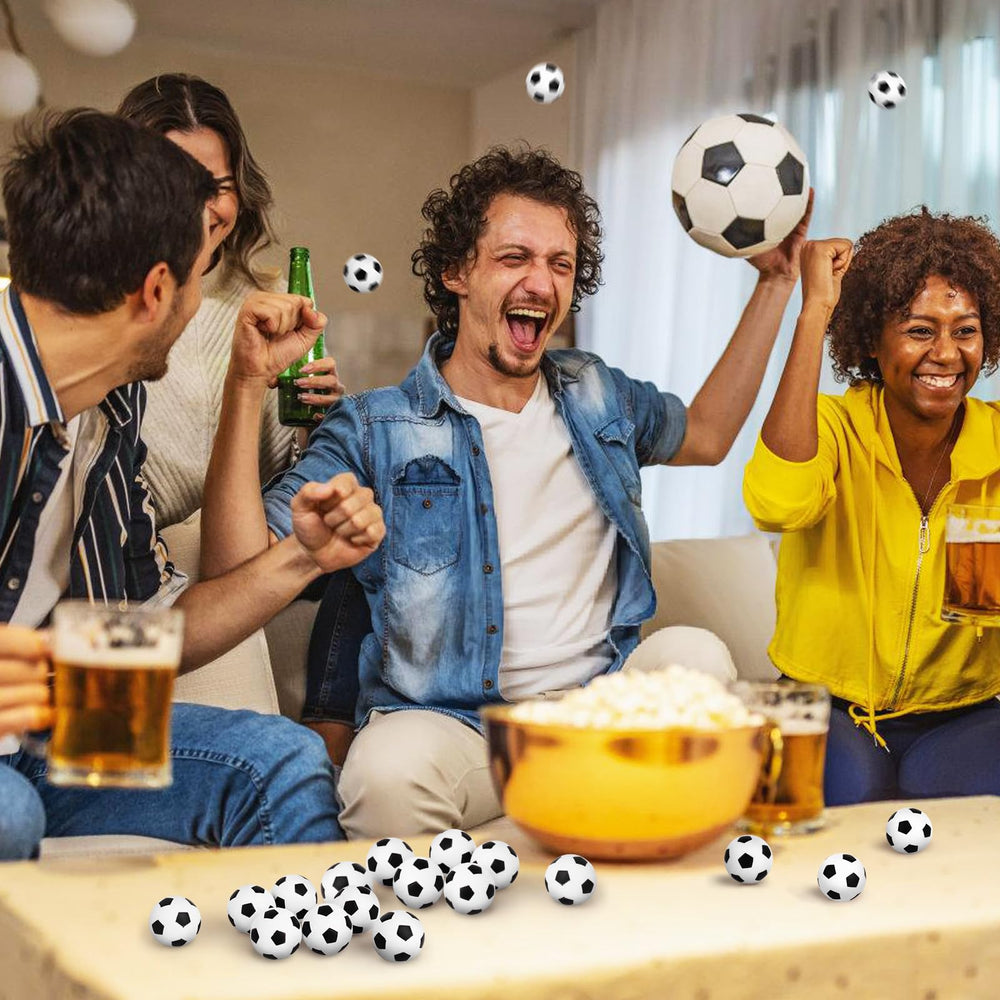 Waenerec mini soccer stress ball on a table as a display prop.