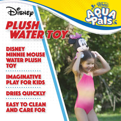 WAHU Aqua Pals Minnie Mouse mesh fabric dries quickly after water play.