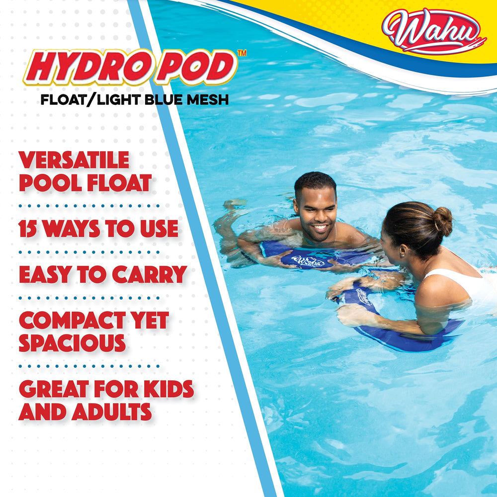 WAHU Hydro Pod chest float keeps buoyant during light paddling.