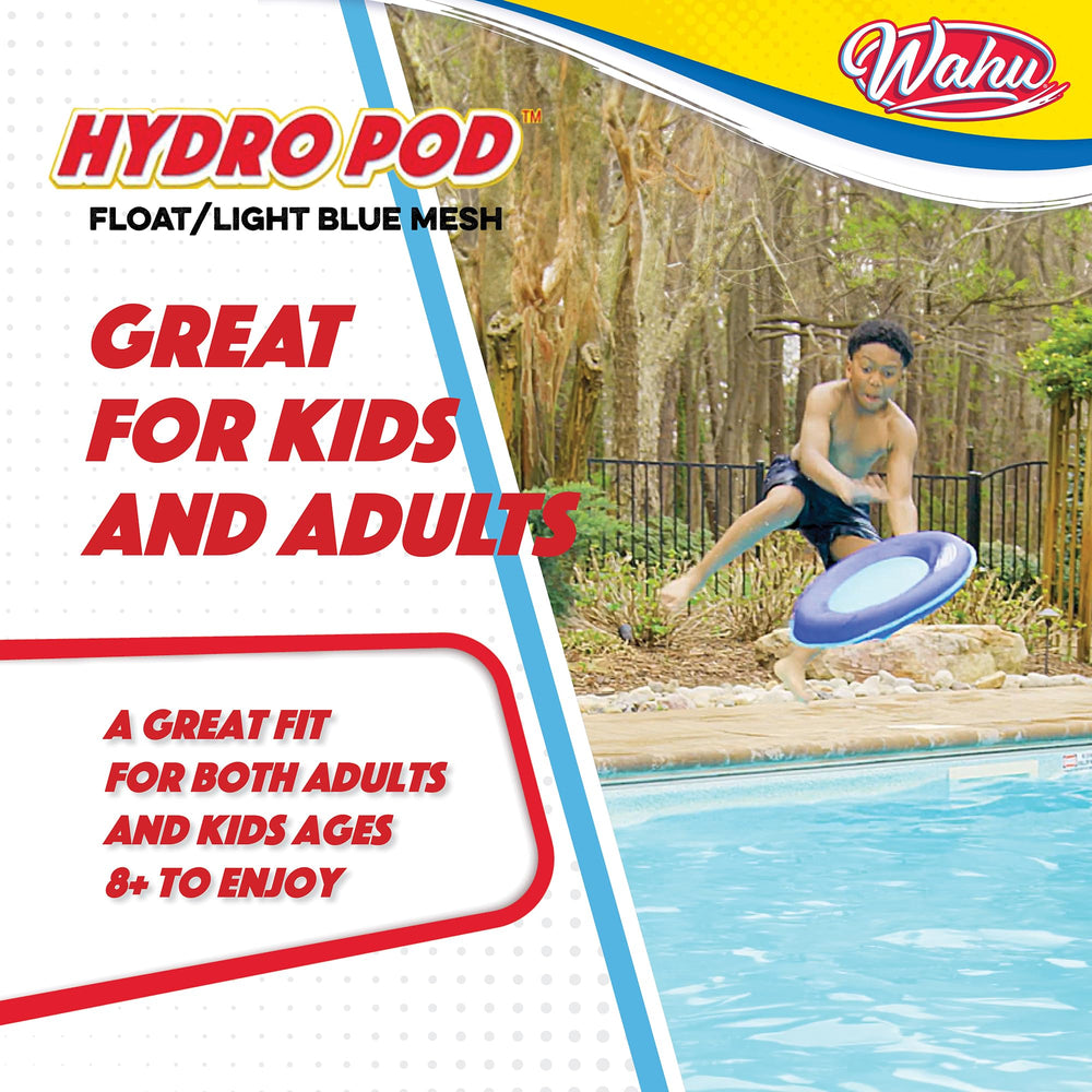 WAHU Hydro Pod supports up to 250 lbs for adults and kids.