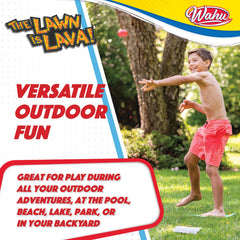 WAHU Lawn is Lava water balloon filler speeds setup