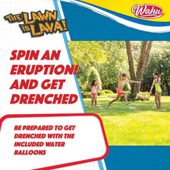 WAHU Lawn is Lava instruction sheet guides easy, safe play