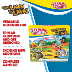 WAHU Lawn is Lava tiles in vibrant colors for dynamic challenges
