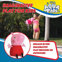 WAHU Peppa Pig plush lightweight and buoyant for water play.