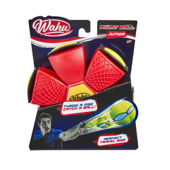WAHU Phlat Ball Jr. time-delay transformation adds playful anticipation.