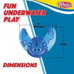 WAHU Sea Gliders has 13-inch wingspan for balanced size and visibility.