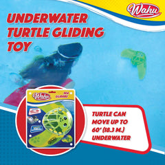 WAHU Sea Gliders Turtle adjustable fins enabling spirals and boomerangs