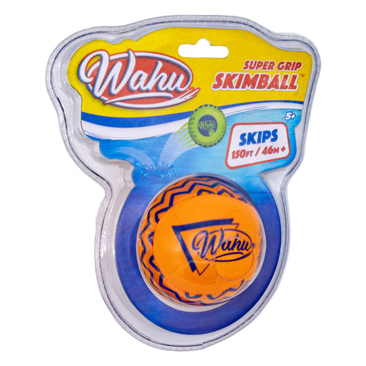 Wahu Super Grip Skimball with textured grip for precise throws