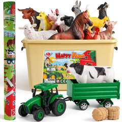 WAIIW large farm play mat 47.2 by 31.4 inches for group farm adventures
