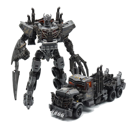 WAIKYTOY deformation robot figure, 8.3 inches, easy mode switching for curious kids.