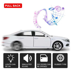 WAKAKAC 1:24 Accord toy car pull-back action enables quick, satisfying play.