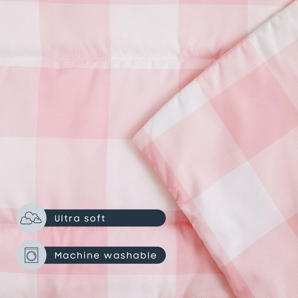 Wake In Cloud nap mat is machine washable in cold water for simple care