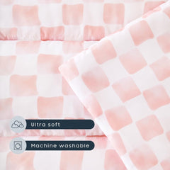 Wake In Cloud nap mat name card pocket helps easy identification