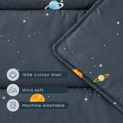 Wake In Cloud nap mat with name cards for easy classroom identification.
