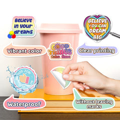 WAKEMOODEI planner stickers organize goals with uplifting reminders throughout the day.