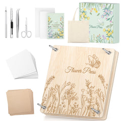 Wakhow Flower Press Kit front view for DIY botanical projects