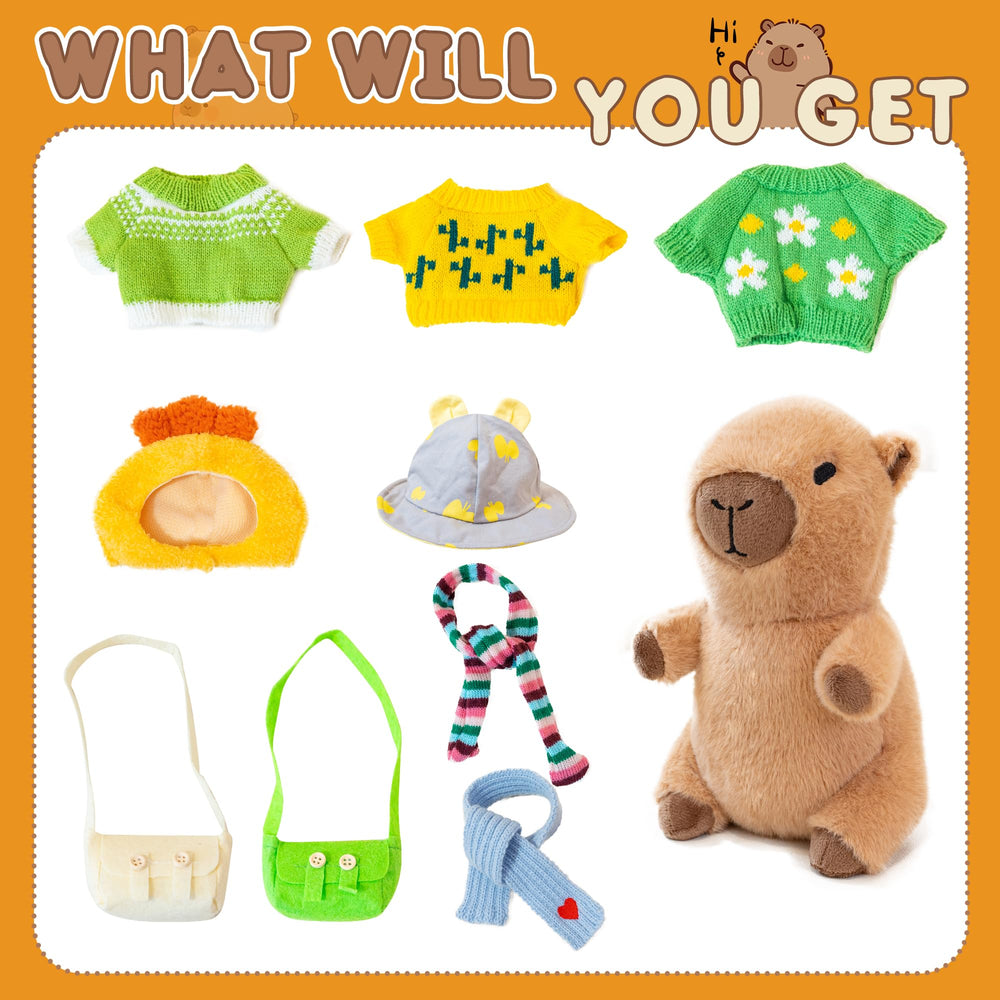 WAKSUN Capybara Dress-Up Set for imaginative stories.