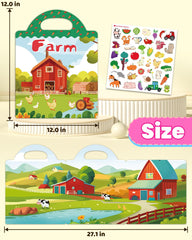 Walenced sticker book is ideal for ages 3 and up gifts.