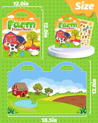 Walenced sticker book kids creative play promotes hands on learning and creativity.