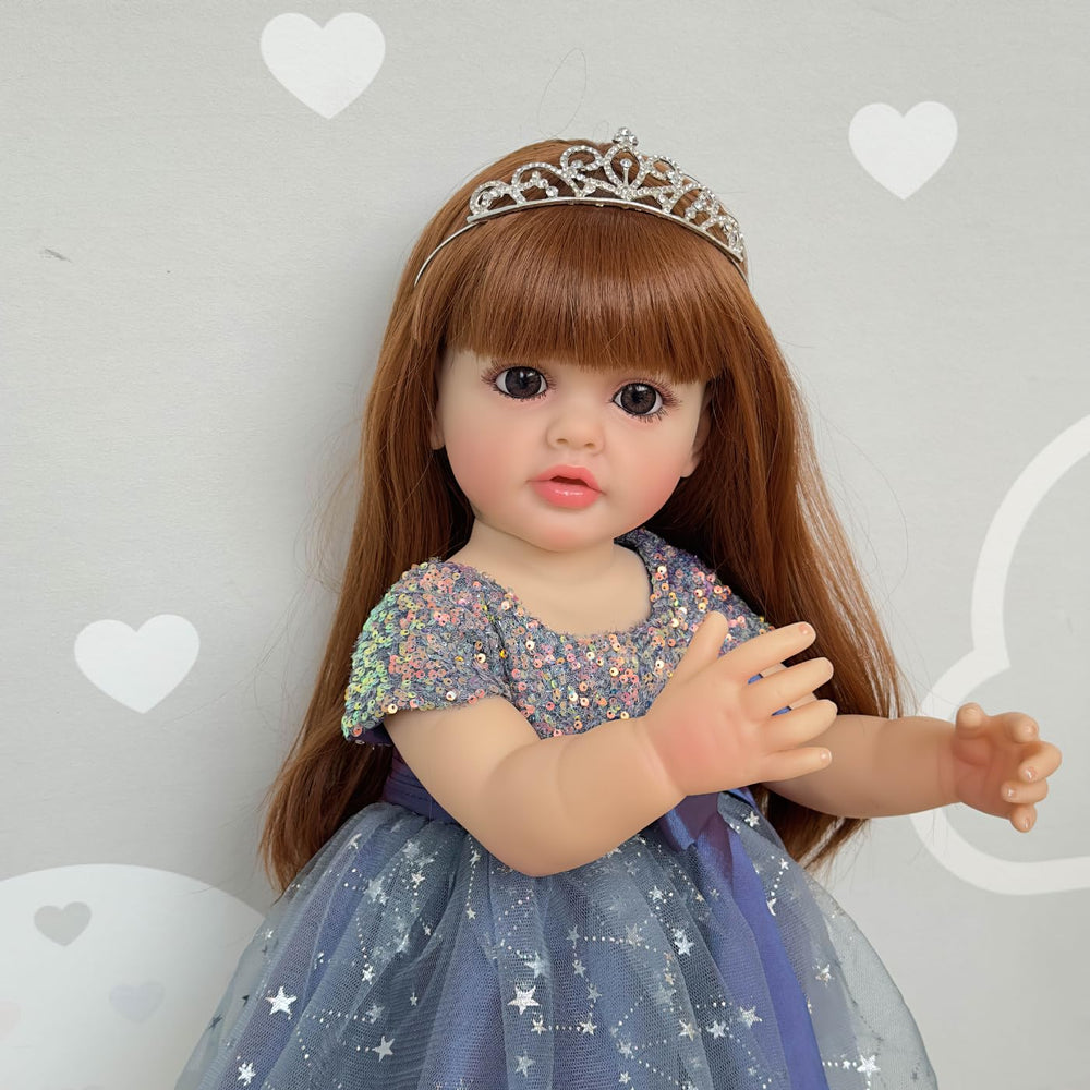 Wamdoll acrylic eyes provide bright, lifelike expression for photography.