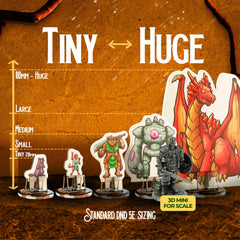 Wanderers Emporium 28mm-32mm scale minis fit standard grids.