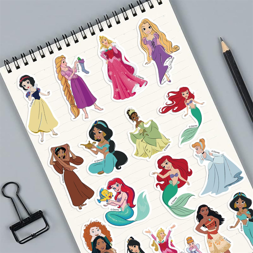 Wanhuatong Princess stickers set adds playful color to gifts.