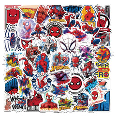 wanhuatong Spider-Man stickers: waterproof vinyl designs for water bottles, laptops, and notebooks.