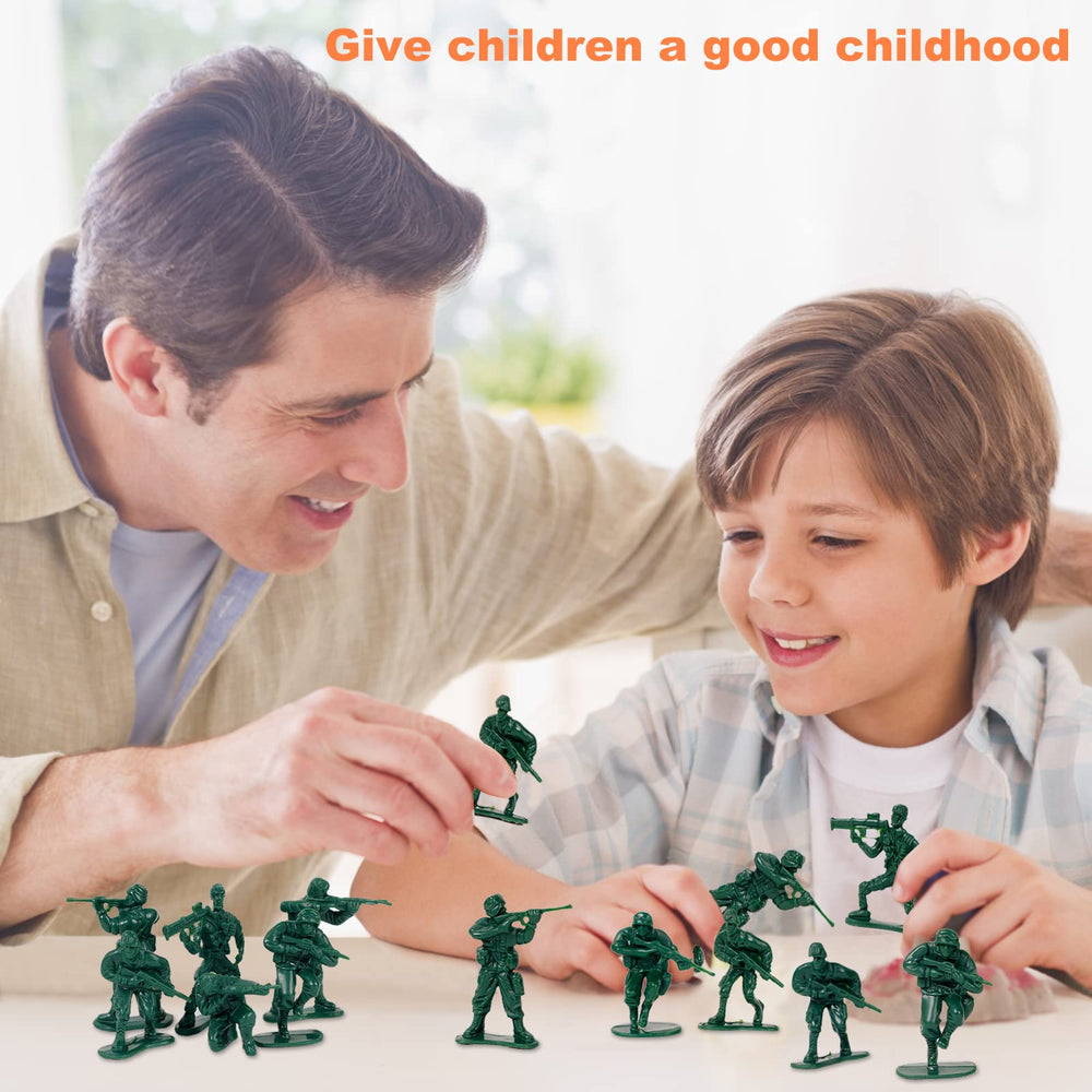 Wankko army men are non-toxic durable plastic for long-lasting pretend play