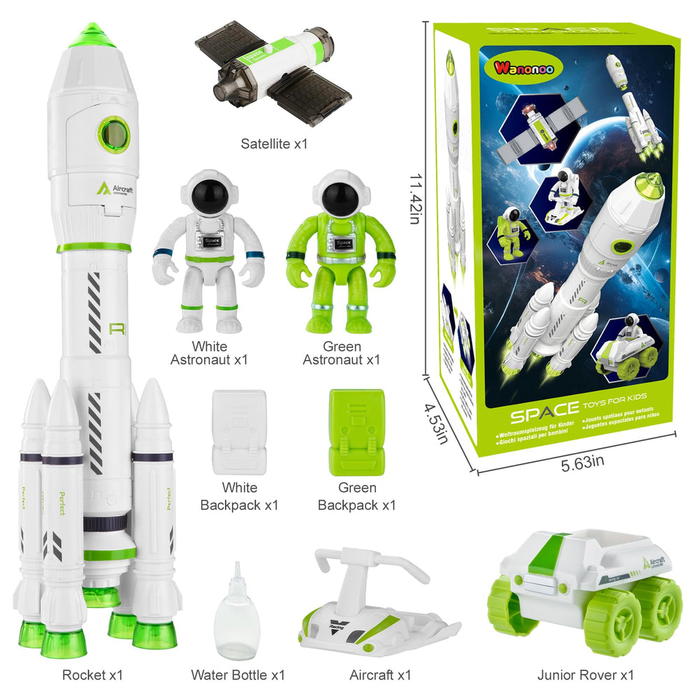 Wanonoo gift box packaging makes a ready-for-gift space toy.