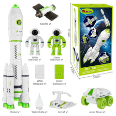 Wanonoo gift box packaging makes a ready-for-gift space toy.