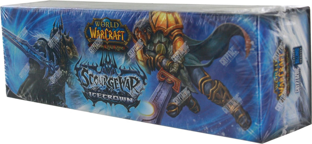 Warcraft Icecrown Epic Collection box cover with boosters and accessories for collectors and players.