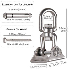 WAREMAID heavy-duty hanger compatible with gym equipment, boxing bags, and aerial training.