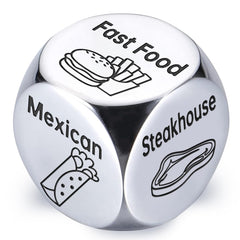 Wareon valentines steel dice with protective film, ideal for gift giving.