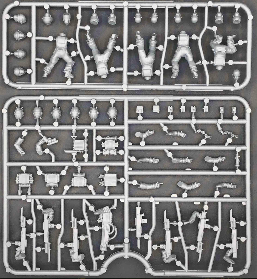 Wargames Atlantic Death Fields Cannon Fodder standard rifles and plasma weapons for authentic loadouts.