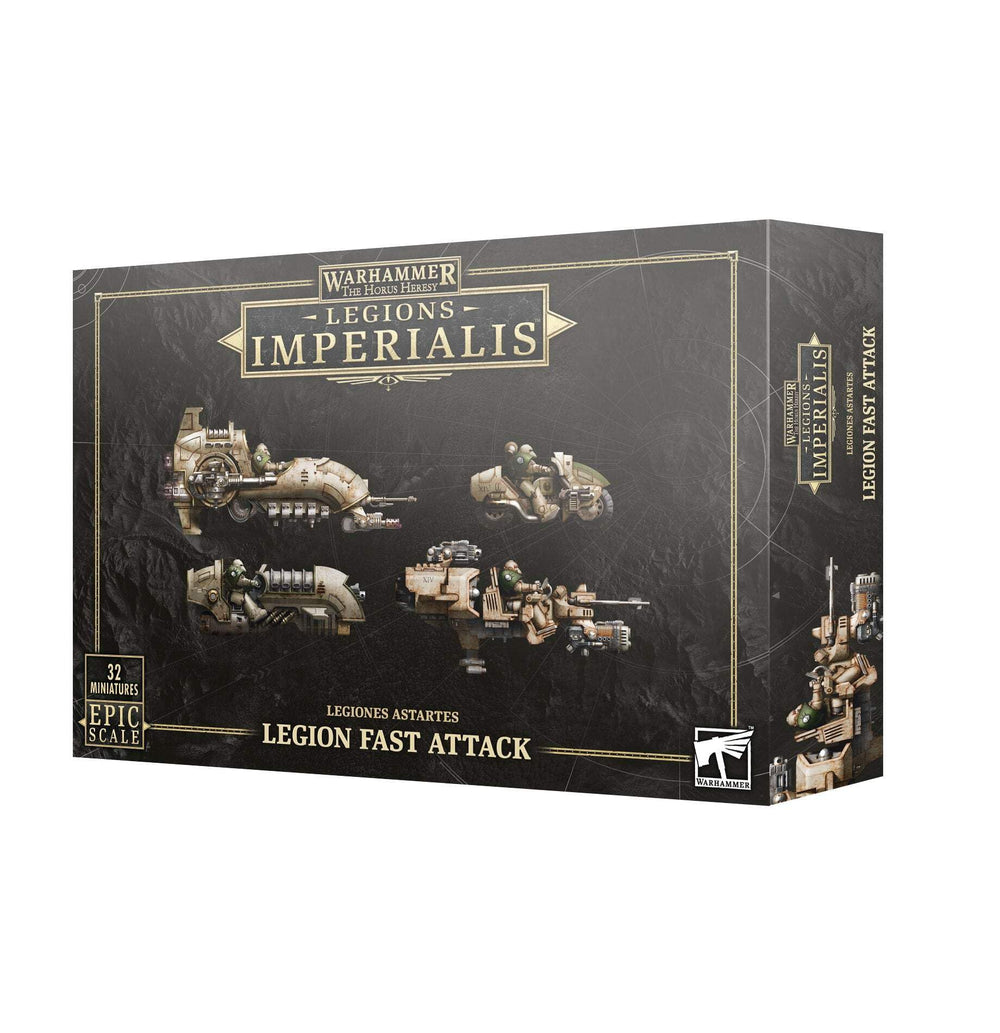 Warhammer Legions Imperialis Legion Fast Attack miniatures for fast assault tabletop battles