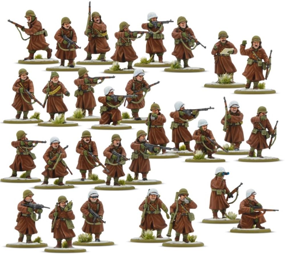 Warlord Bolt Action artillery and troops offer immersive skirmish possibilities on the table.