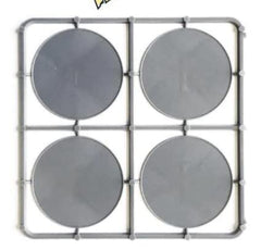 Warlord Games lip-edged bases provide secure miniature mounting