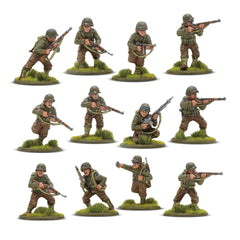 Warlord Games Bolt Action Starter Set plastic frames ready for model assembly