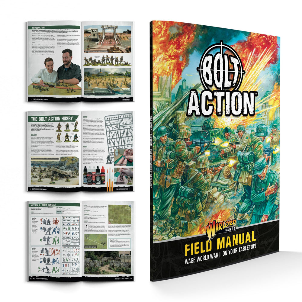 Warlord Games Bolt Action Starter Set US Rangers frames for dynamic WWII battles